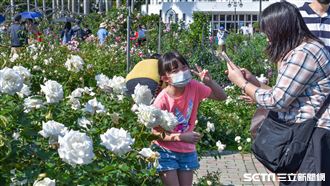 台北玫瑰園(記者陳弋攝影)