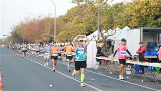 台南,古都馬,補給,半馬,台南Josh,小卷,漁光島,陷阱