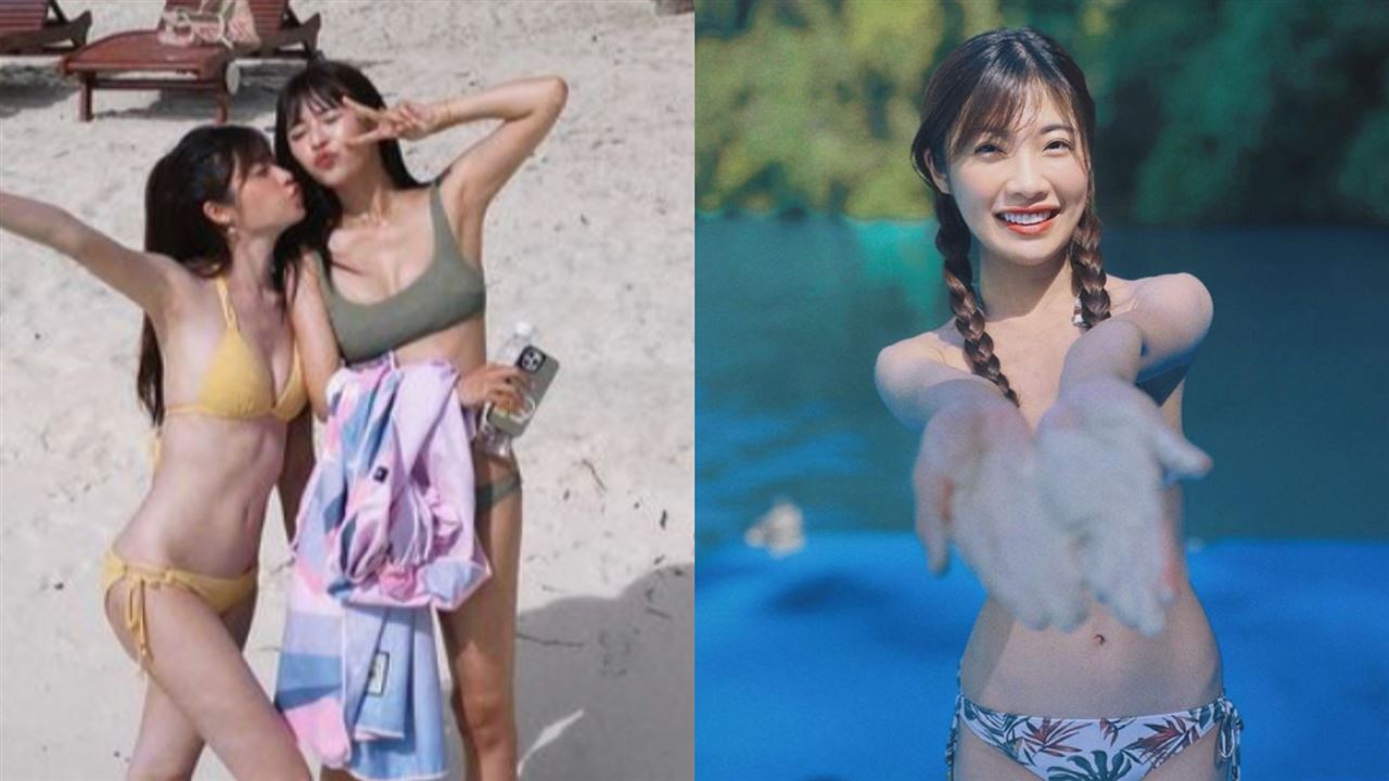 林萱瑜親妹曬比基尼辣照　養眼身材被看光