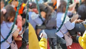 盪鞦韆,凹子底公園,受困,女童,高雄市,洪正達