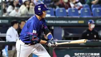 ▲世界棒球經典賽官辦熱身賽，台灣隊三壘手吳念庭。（圖／記者劉彥池攝影）