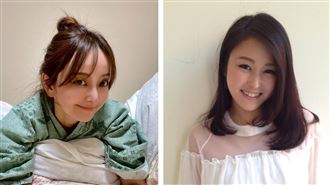 時隔四年看到麻衣「一見就哭」，愛紗感動曬合照。（圖／翻攝自雙方臉書）