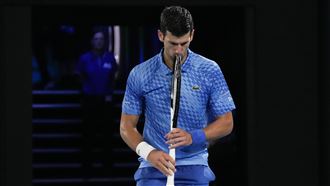 ▲塞爾維亞名將喬科維奇（Novak Djokovic）疑申請疫苗豁免失敗，退出印地安泉網賽。（圖／美聯社／達志影像）