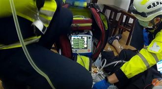 新北市消防局,鴨肉飯,CPR,AED,高級救護員,生命徵象