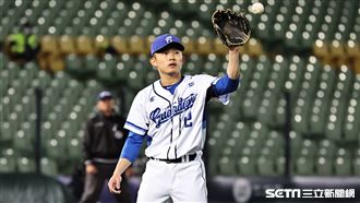 ▲世界棒球經典賽官辦熱身賽，富邦悍將先發投手江國豪。（圖／記者劉彥池攝影）