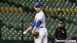 ▲世界棒球經典賽官辦熱身賽，富邦悍將先發投手江國豪。（圖／記者劉彥池攝影）