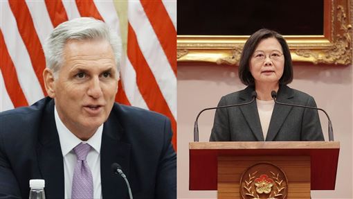 蔡英文將見麥卡錫！中國外交部又跳腳嗆聲
