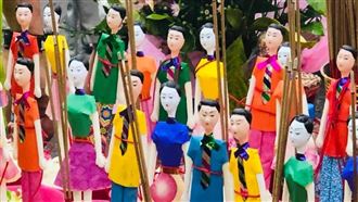 雲林口湖，牽狀，神秘，陰森。（圖／翻攝自林茂賢老師臉書）