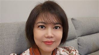 游淑慧5日「變髮」換造型、整理門面，強調2024內湖南港立委初選，從新出發、換手上場。（圖／翻攝自游淑慧）