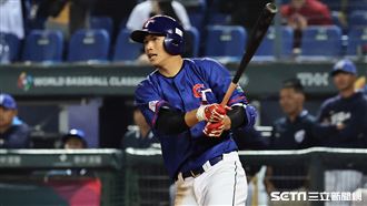 ▲世界棒球經典賽官辦熱身賽，台灣隊內野手林立。（圖／記者劉彥池攝影）