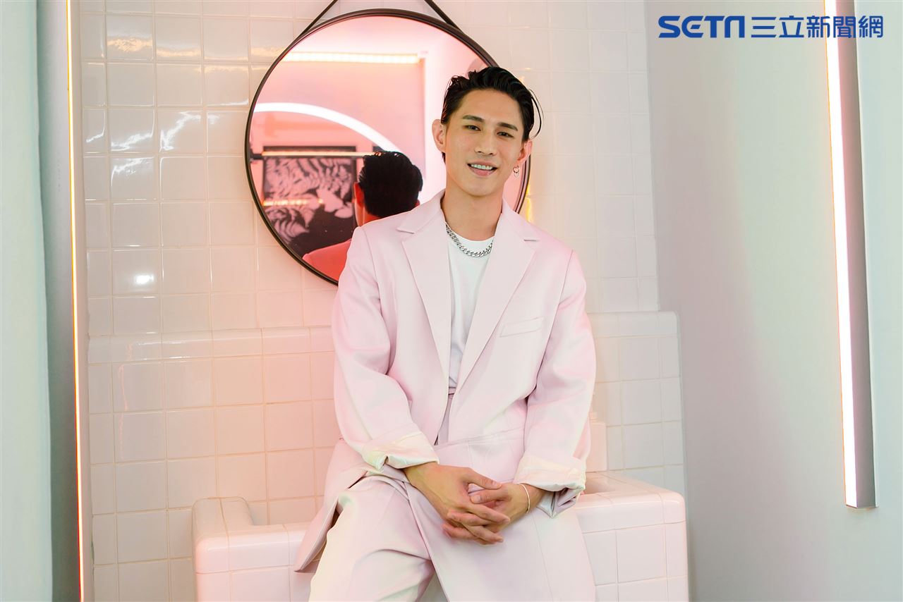 柏霖三立新聞網專訪。（圖／記者楊澍攝影）