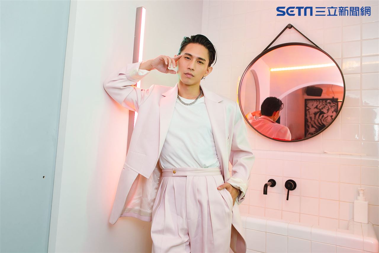 柏霖三立新聞網專訪。（圖／記者楊澍攝影）