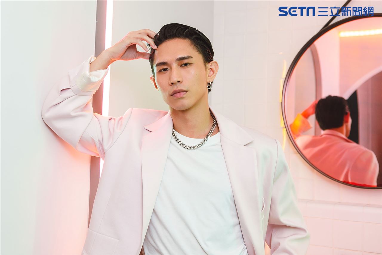 柏霖三立新聞網專訪。（圖／記者楊澍攝影）