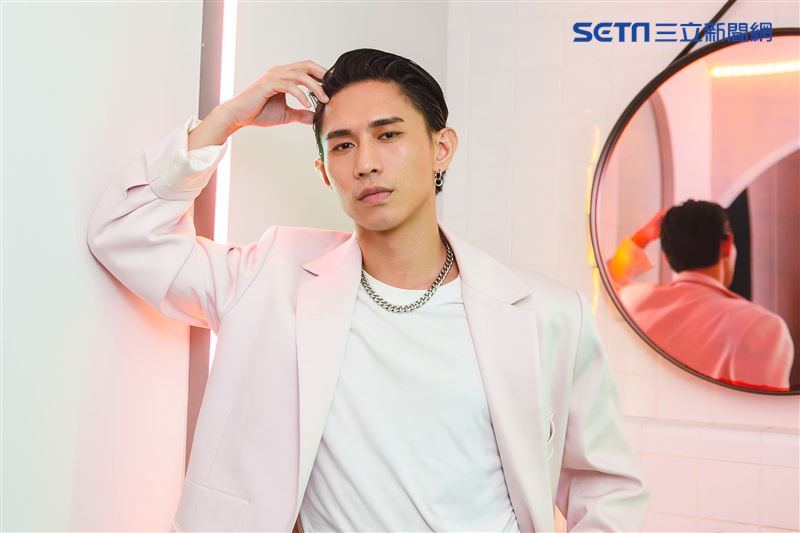 柏霖三立新聞網專訪。（圖／記者楊澍攝影）