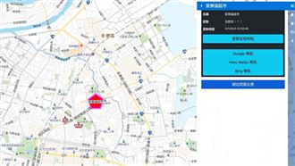 蛋蛋前線支援地圖（圖／翻攝自江明宗 臉書）