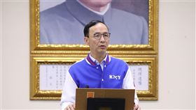 朱立倫出席國民黨中常會。(圖/國民黨提供)