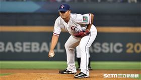 ▲世界棒球經典賽台灣對巴拿馬，先發投手胡智為。（圖／記者劉彥池攝影）