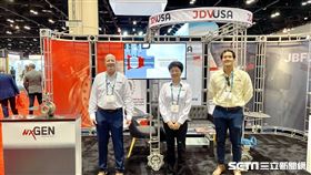 進典工業（6843），參加於美國電力展，展出新世代高溫高壓電廠閥門產品。（圖／進典工業提供）