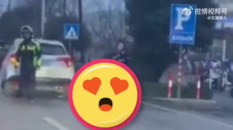 車故障！車主用「奧特曼」當警示　網笑噴