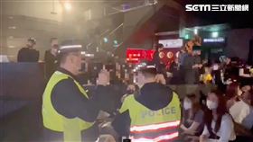 台北市警察局,明仁會,林右昌,黃明昭,旭仁會,臨檢,掃蕩（圖／翻攝畫面）