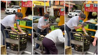 椰殼伯把垃圾車當投籃機！6秒影片網看傻