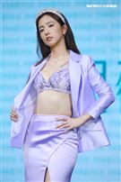 周曉涵擔任內衣品牌代言大使。（圖／記者楊澍攝影）