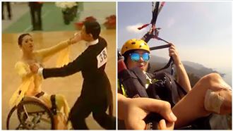 9歲火車意外失去雙腿　她苦練成亞洲舞后