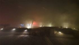 宜蘭礁溪老爺火警。（圖／翻攝畫面）