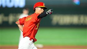 中國隊梁培（圖／翻攝自微博）