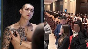 竹聯幫,萬豪酒店,春酒,爆乳辣妹,高爾宣,王陽明,蔡詩芸,許維恩,謝和弦