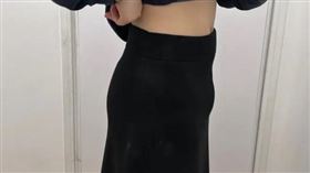 女網友恥骨凸出，讓她相當困擾。（圖／翻攝自Dcard）