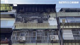 台北市和平東路三段巷內公寓火警，林姓屋主被燒成焦屍。（圖／記者楊忠翰攝影）