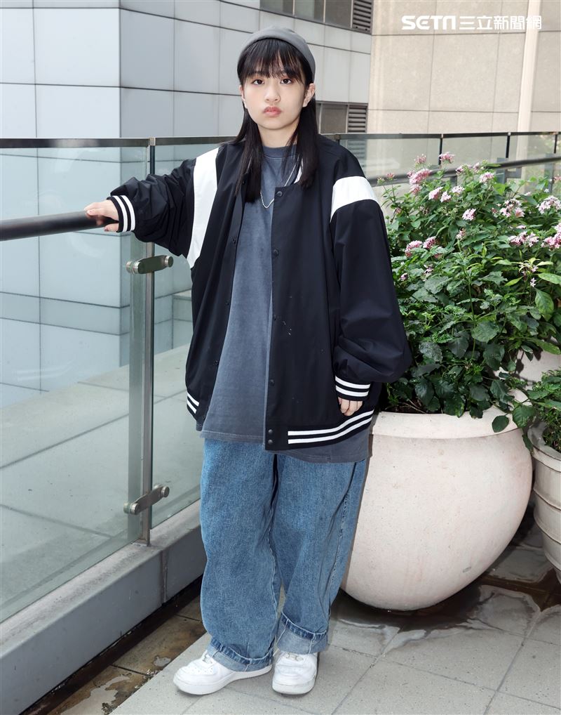 「大嘻哈」林潔心三立新聞網專訪。（記者邱榮吉/攝影）