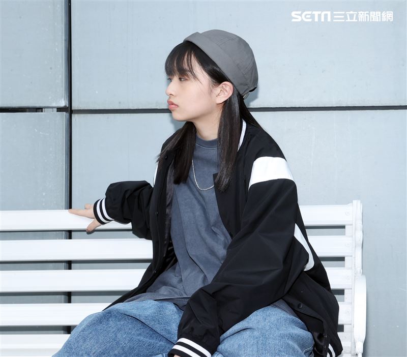 「大嘻哈」林潔心三立新聞網專訪。（記者邱榮吉/攝影）