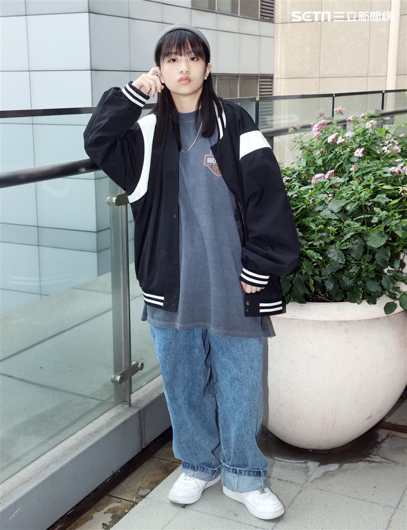 「大嘻哈」林潔心三立新聞網專訪。（記者邱榮吉/攝影）