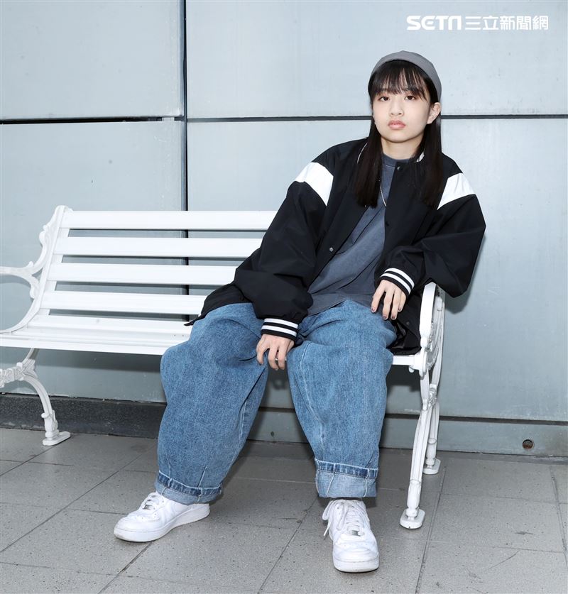 「大嘻哈」林潔心三立新聞網專訪。（記者邱榮吉/攝影）