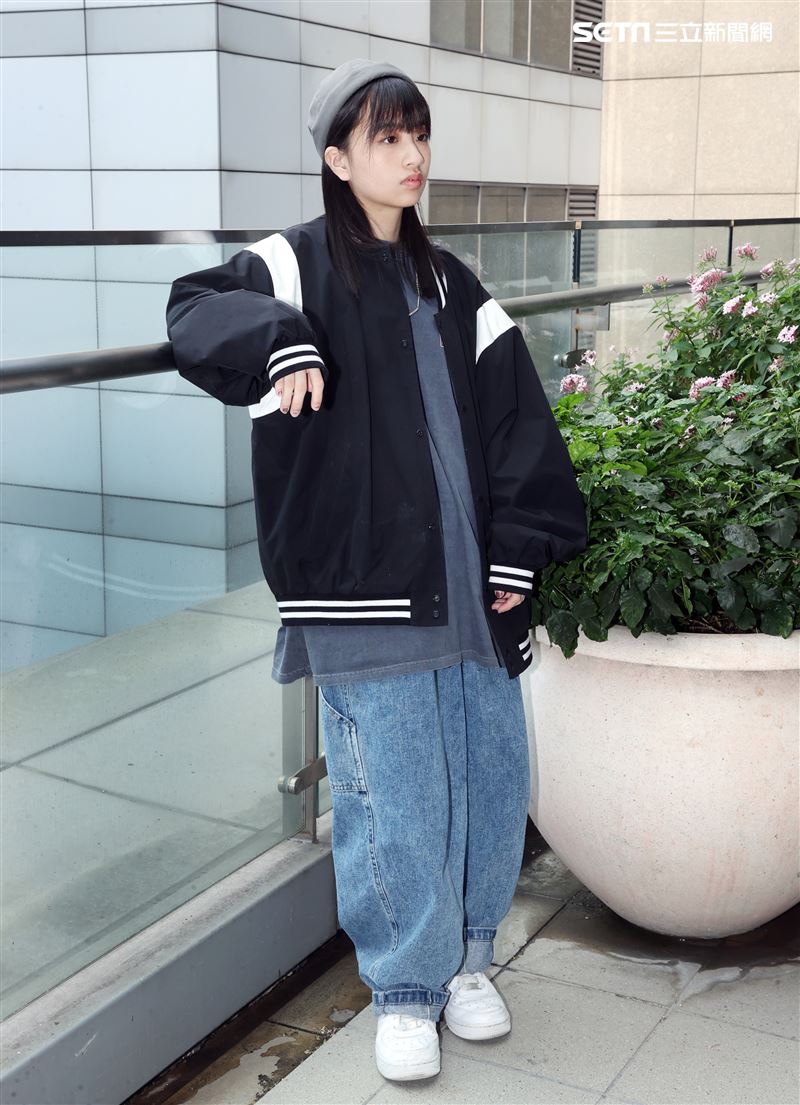 「大嘻哈」林潔心三立新聞網專訪。（記者邱榮吉/攝影）