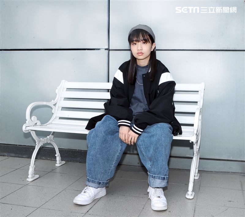 「大嘻哈」林潔心三立新聞網專訪。（記者邱榮吉/攝影）
