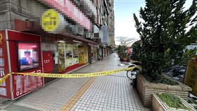 汐止發生墜樓事件。（圖／翻攝畫面）