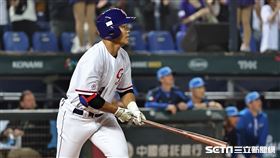 ▲世界棒球經典賽A組預賽，台灣隊外野手王柏融3打數1安打1分打點。（圖／記者劉彥池攝影）