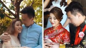 蔡天鳳婚禮影片曝！尪喊話白頭偕老惹鼻酸。（圖／影片截圖）