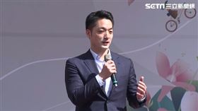 蔣萬安出席台灣大學杜鵑花節開幕儀式。