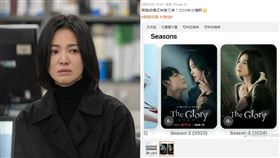 ▲網友曝網站放上了《黑暗榮耀》第三季的訊息以及上線時間。（圖／翻攝自微博）