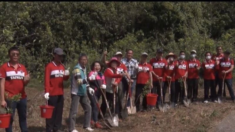 響應國際森林日　企業號召員工植樹500顆
