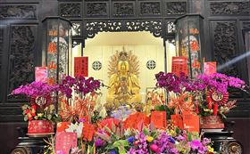 ▲恭祝觀世音菩薩佛誕。（圖／記者林瓊玉拍攝）
