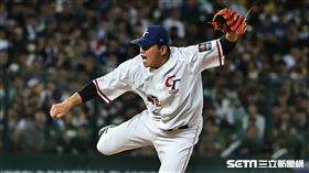 ▲世界棒球經典賽A組預賽，台灣對荷蘭，8局上宋家豪登板投球。（圖／記者劉彥池攝影）