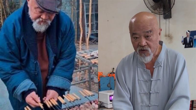 68歲資深男星擺攤賣烤串　驚人天價遭轟爆
