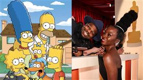 ▲戴娜葛里拉服裝過關，但沖天炮髮型讓網友全驚呆聯想到《辛普森家庭》的媽媽美枝。（圖／路透社／達志影像）