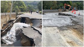 寶二水庫,爆管,搶修（圖／寶山鄉長邱振瑋提供）