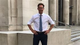 英國國會下議院國防委員會主席埃爾伍德（Tobias Ellwood）（圖／翻攝自Tobias Ellwood推特）